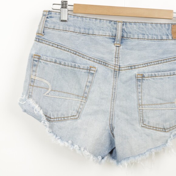 American Eagle Outfitters Hi Rise Festival Embroidered Shorts - Picture 6 of 8